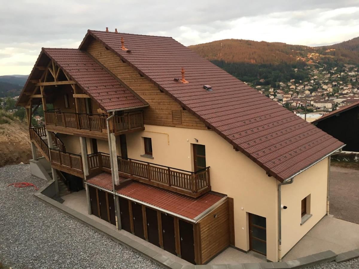 Ferienwohnung Les Balcons De La Haie Griselle Gérardmer Exterior foto